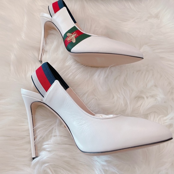 Gucci web bee pumps - Picture 4 of 9